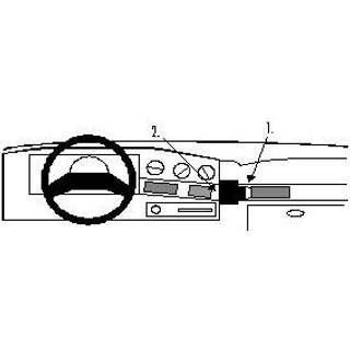 ProClip Monteringsbygel Ford Taurus 89-90, Vinklad
