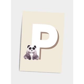 Børneplakat med bogstav P
