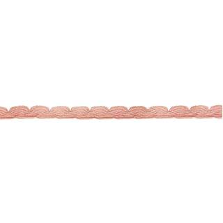 Ribbon apricot-rosa Glitzer 11mm 2m - Mehrfarbig