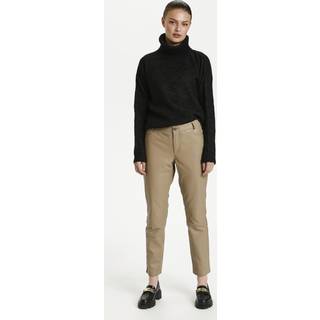 My Essential Wardrobe 11 The Knit Rollneck Strik 10703605 Black Melange (XLARGE)