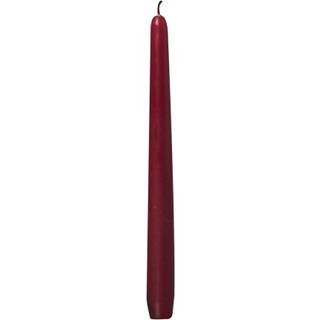 Servietlys 7 timer,Bordeaux, 25cm,100stk 100% paraffin
