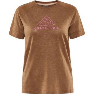 ADV Trail Wool SS Tee W - Brown