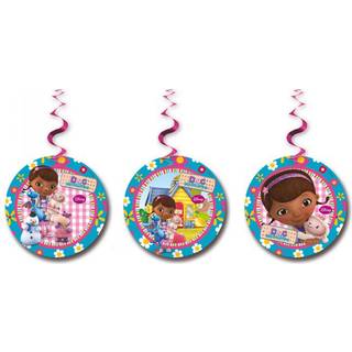 Doc McStuffins banner med balloner