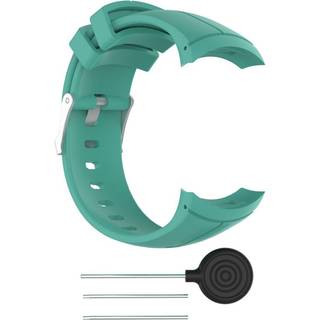 Suunto Spartan Ultra blød silikone urrem - Cyan