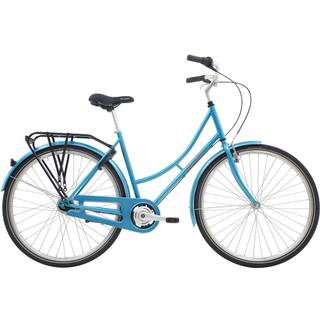 Raleigh Darlington Dame 7 Gear - Blank Lyseblå - Retro cykler til damer - 52 cm