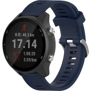 Garmin Forerunner 245 silikone Urrem - Mørkeblå