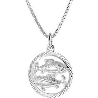 trendor 15360-03 Fische Sternzeichen Halskette Silber 925