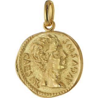 trendor 08958-06 Sternzeichen-Anhänger Zwilling 585 Gold 16 mm