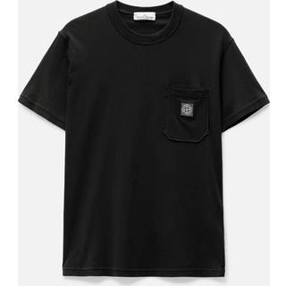 Stone Island Compass cotton jersey T-shirt - black - EU 46