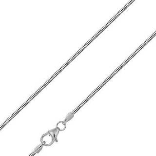trendor 72153 Halskette Silber 925 Schlangenmuster 1,4 mm