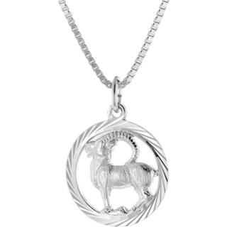 trendor 15360-01 Steinbock Sternzeichen Halskette Silber 925