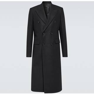 Amiri Wool-blend coat - black - EU 48