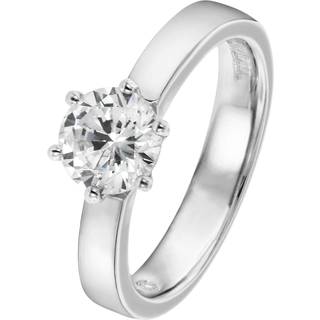 Viventy 696881 Verlobungsring Silber 925 Antragsring Zirkonia Damen-Ring