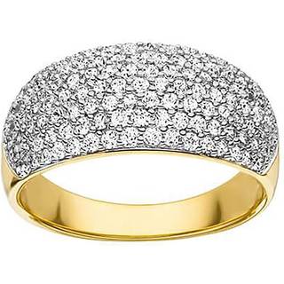 Viventy 784931 Damenring Silber 925 Vergoldet mit Zirkonias