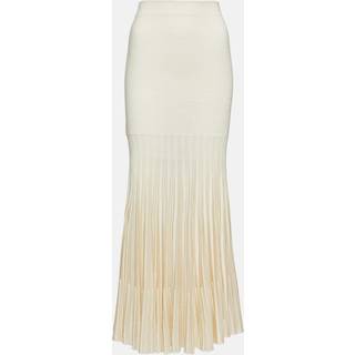 ChloÃ© Knit wool and silk maxi skirt - neutrals - XS