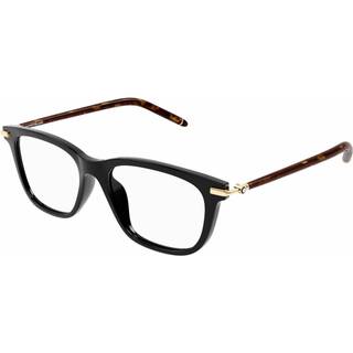 Montblanc MB0275OA Asian Fit 008 55 Briller Mænd Black - Black - 55mm