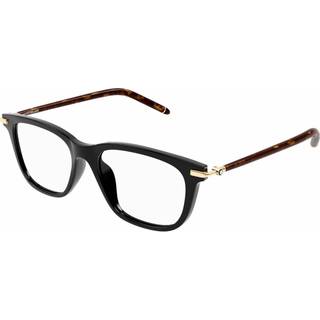Montblanc MB0275OA Asian Fit 004 53 Briller Mænd Black - Black - 53mm