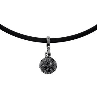 trendor 65182 Petite Noire Halskette mit schwarzen Zirkonias
