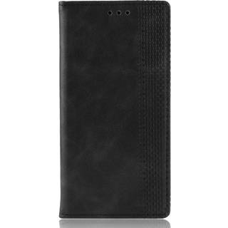 Nokia 5.3 - Retro læder cover / pung - Sort