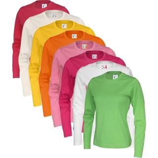 Cottover 141019 T-shirt L/Æ dame Red XXL