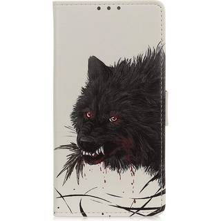 Alcatel 1S (2020) Læder Cover m. Kortholder Ulv