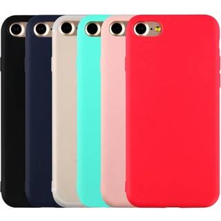 SKALO iPhone 7/8 Ultratynd TPU-skal - Rød