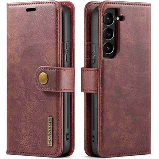 DG MING Samsung S23 2-i-1 Magnet Pungetui - Rød