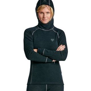 Termo Women's Wool Light Hoodie Anthracite Melange, S