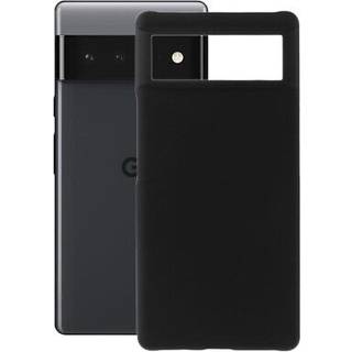 Google Pixel 6 Pro Gummibelagt Plastik Cover - Sort