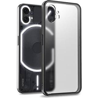 Anti-Shock Nothing Phone (1) Hybrid Cover - Sort / Gennemsigtigt