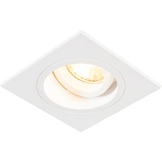 Smart indbygget spotlight hvid firkantet inkl. WiFi GU10 - Chuck
