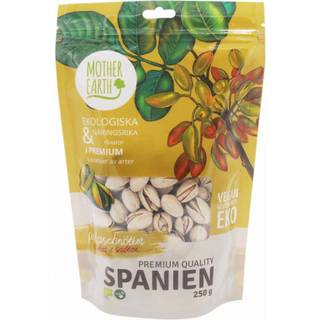 Mother Earth Pistacienødder Skal R&S Premium Øko, 250 g