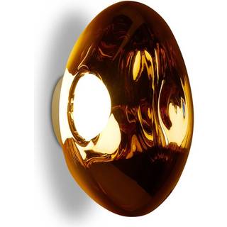 TOM DIXON MELT SURFACE GULD LED Ø50 VÆGLAMPE