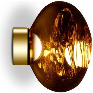 TOM DIXON MELT SURFACE MINI GULD LED VÆGLAMPE