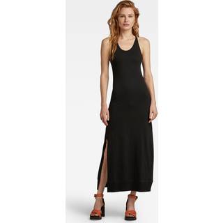 Racer Slip Dress - Black - Women