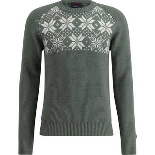 Ulvang Men's Rav Kiby Roundneck  Sea Spray/Vanilla, Agate Grey/Vanilla, L