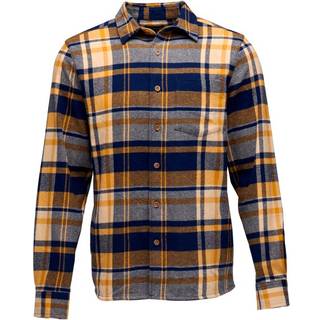 Black Diamond Men's Project Flannel Shirt Indigo-Gold Plaid, XL