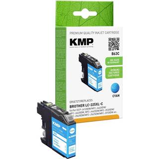 KMP B63C - cyan - compatible - ink cartridge - Blækpatron Cyan