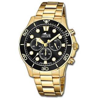 Herre Sort Lotus Ur 18758/3
