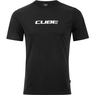 Cube Organic T-Shirt Classic Logo Men Black