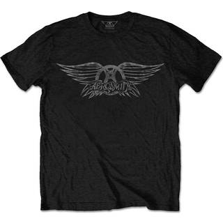 Aerosmith - Aerosmith Unisex T-Shirt: Vintage Logo (Black)