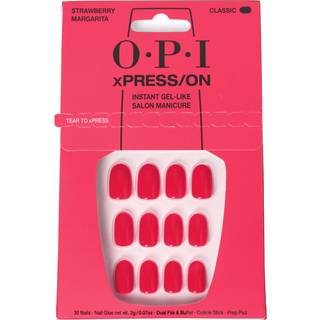 OPI xPRESS/ON kunstige negle Strawberry Margarita 30 stk. - 30 stk.