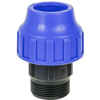 Nippel 3/4" x 32 mm til PEM rør