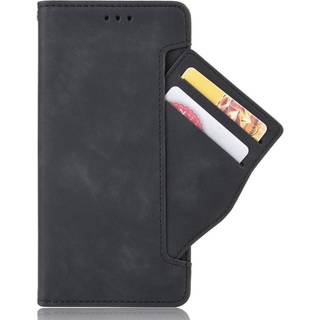 iPhone 12 Mini Mat Flip Cover m. Pung - Sort