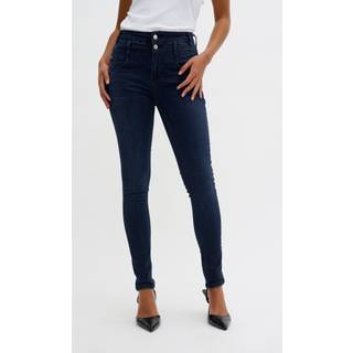 My Essential Wardrobe 38 Frist The Fiola 100 Slim V Bukser 10703569 Dark Blue Wash (31/31)
