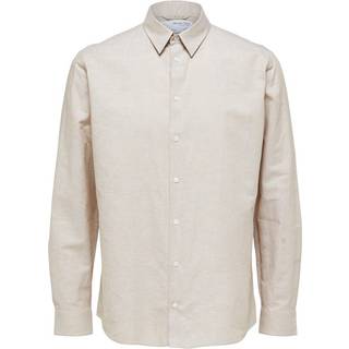 SLHSLIMNEW-LINEN SHIRT LS CLASSIC W
