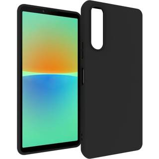 SKALO Sony Xperia 10 V Matte Black Ultra-tynd TPU Cover