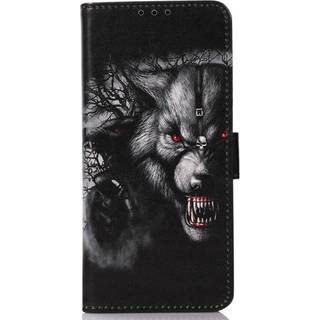 iPhone 13 Pro Max Læder Flip Cover m. Kortholder - Ulv