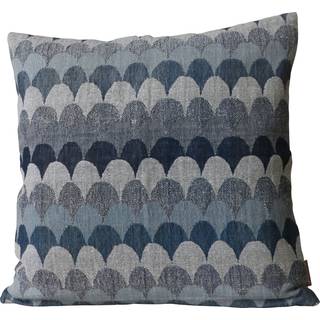 Mimou Nagano Pillow 50x50 Cm Denim Blue - Pyntepuder & Betræk Uld Blå - CU1243