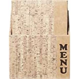 Securit Design Menukort | A4 | Kork | 10 stk.